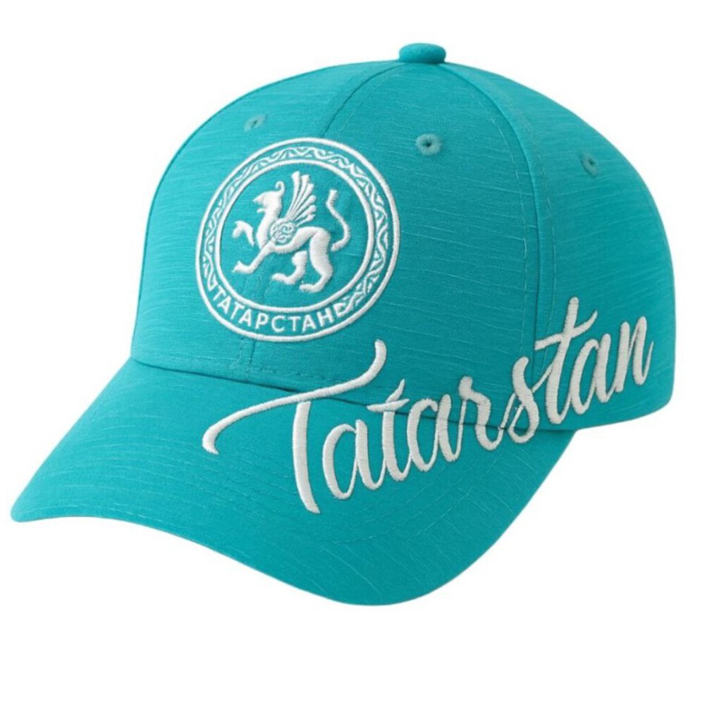 Бейсболка ALGA Tatarstan бирюзовая (бел.)