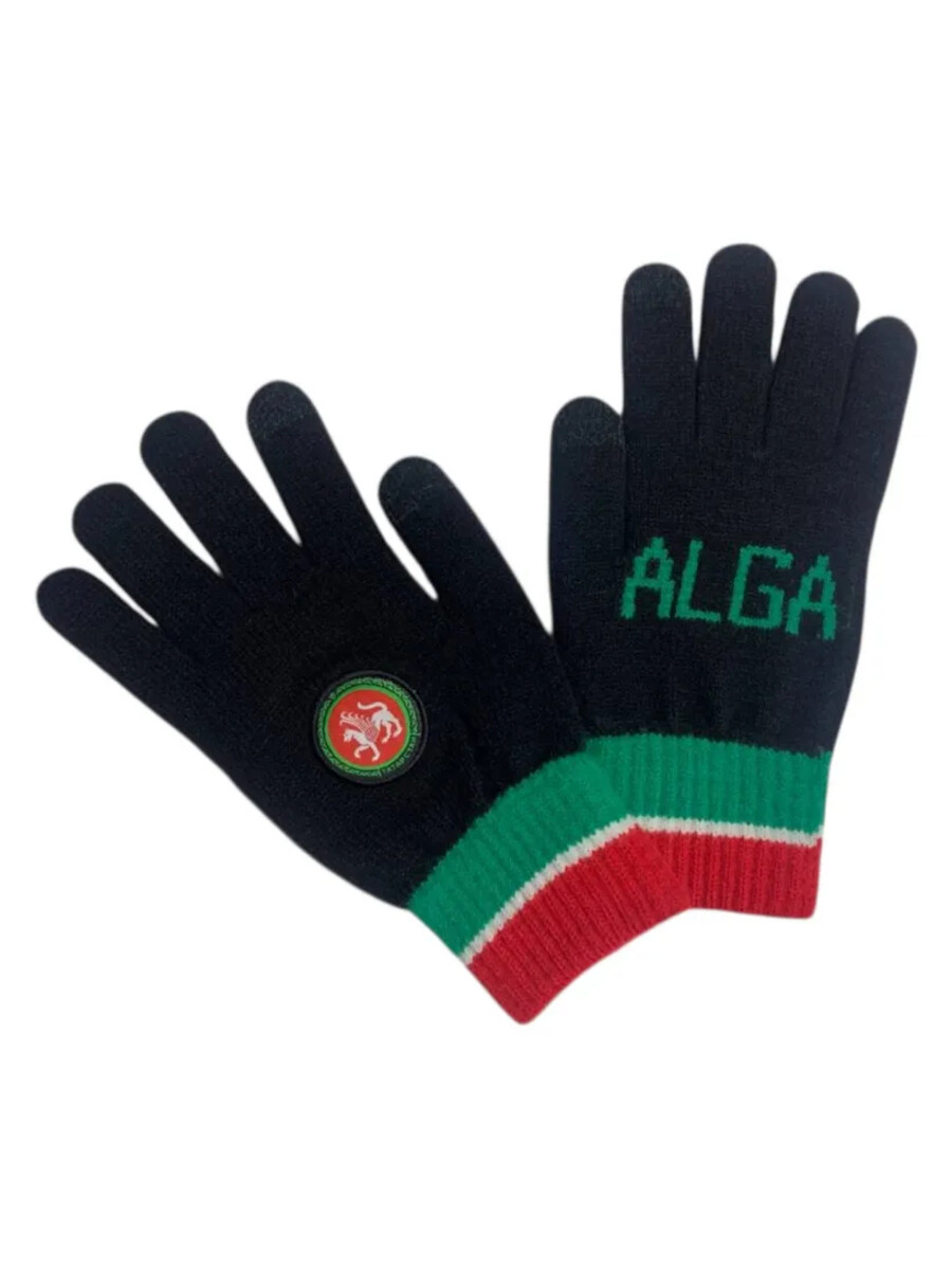 Перчатки ALGA чёрно-красные