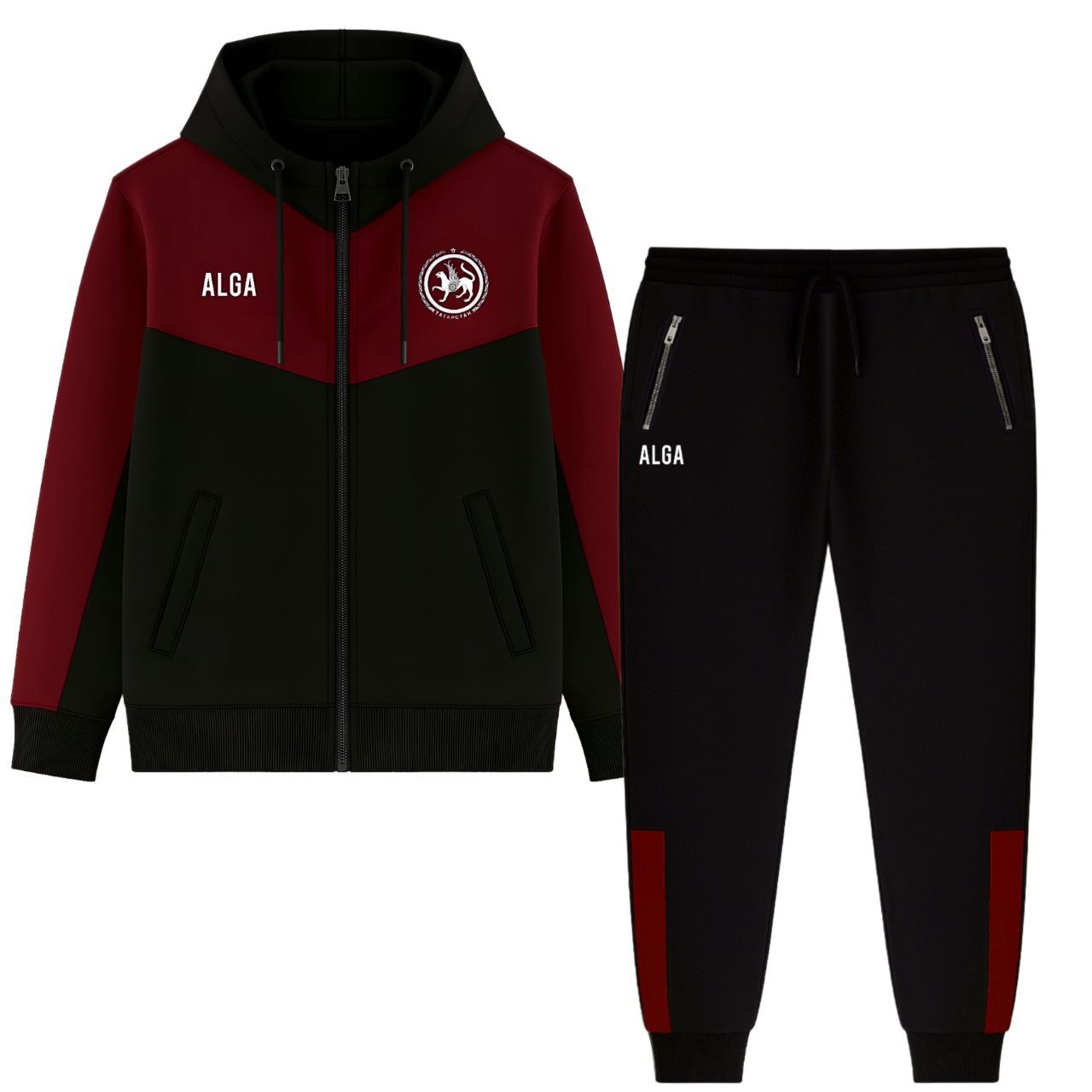 Костюм ALGA National бордовый