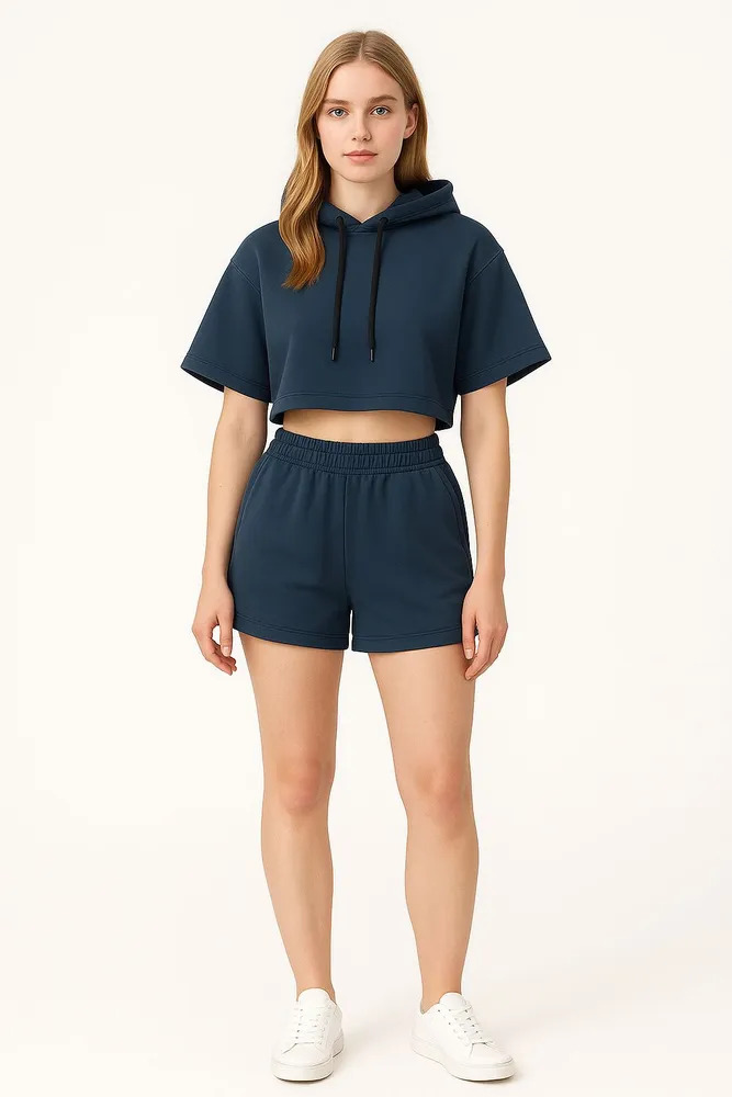 Спортивный костюм женский черный — изображение 3