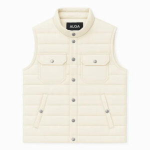 Жилет ALGA бежевый на клёпках