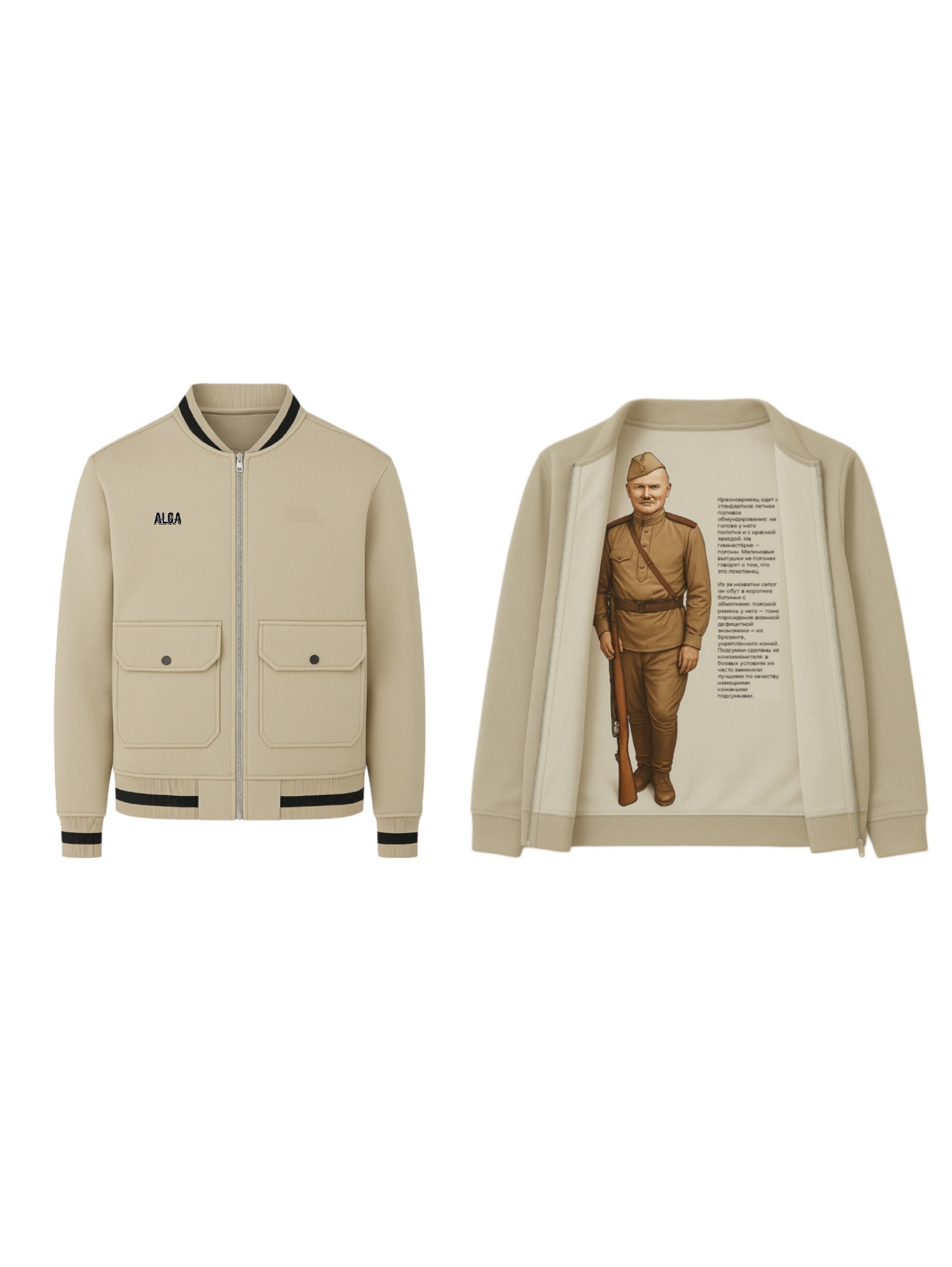 Костюм Светлая Память бежевый — изображение 2