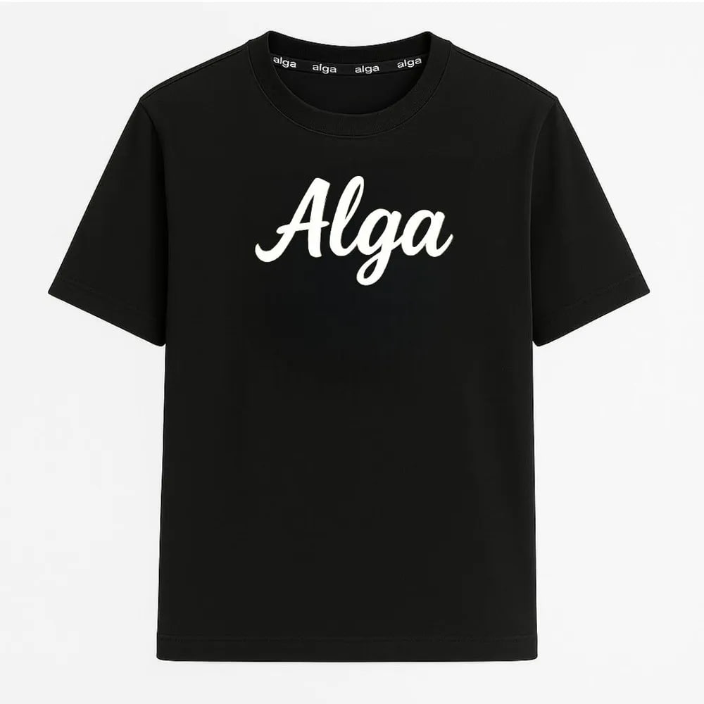 Футболка ALGA черная