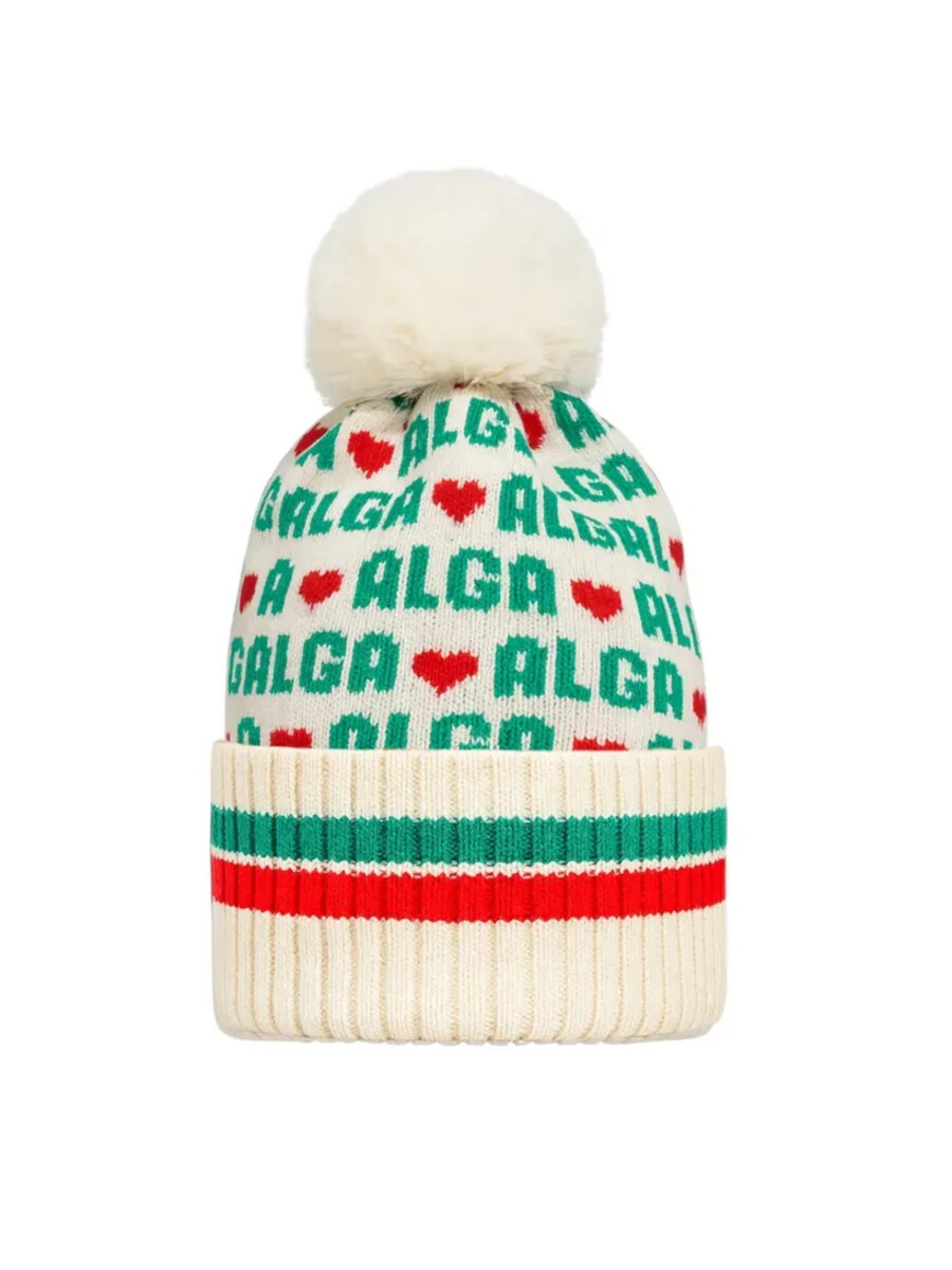 Шапка ALGA белый текстурный