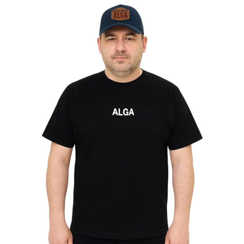 Футболка ALGA черная — изображение 2