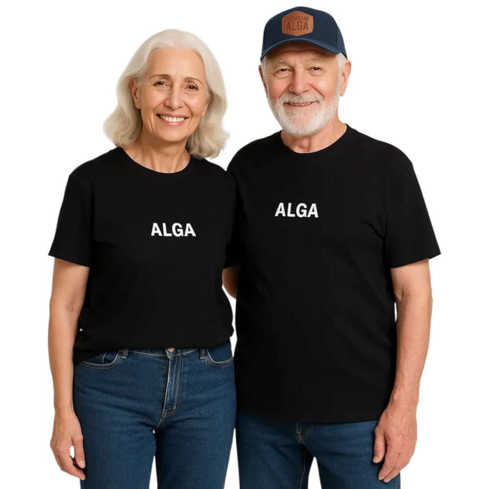 Футболка ALGA черная — изображение 6