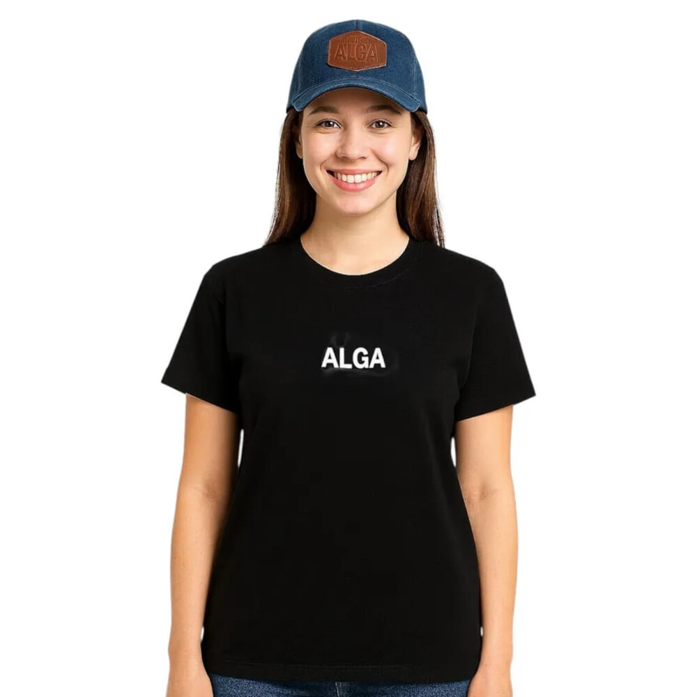 Футболка ALGA черная — изображение 5