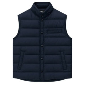 Жилет ALGA тёмно-синий на пуговицах