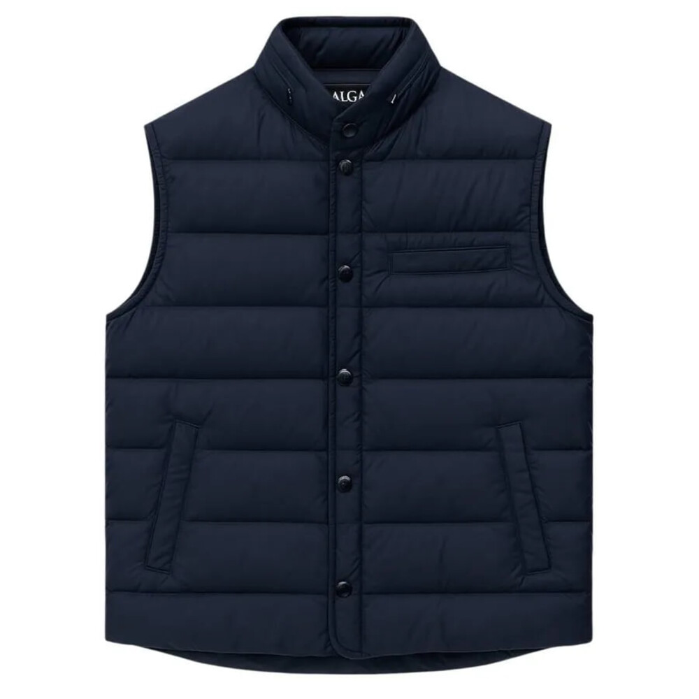 Жилет ALGA тёмно-синий на пуговицах
