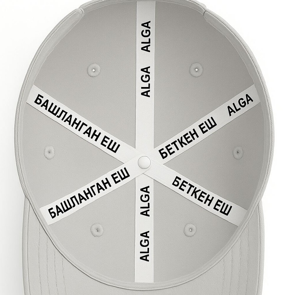 Бейсболка ALGA серая Tatarstan — изображение 4