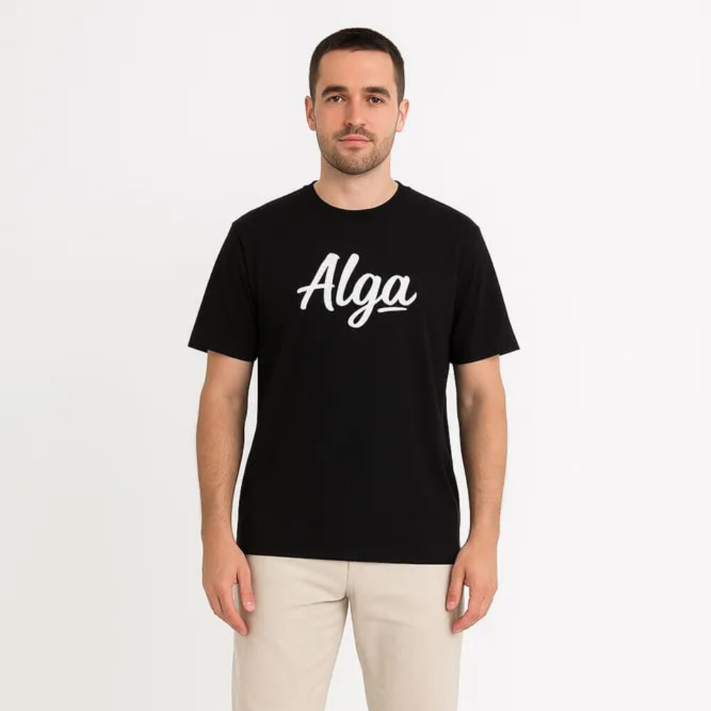 Футболка ALGA черная — изображение 2