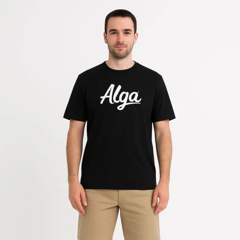 Футболка ALGA черная — изображение 3