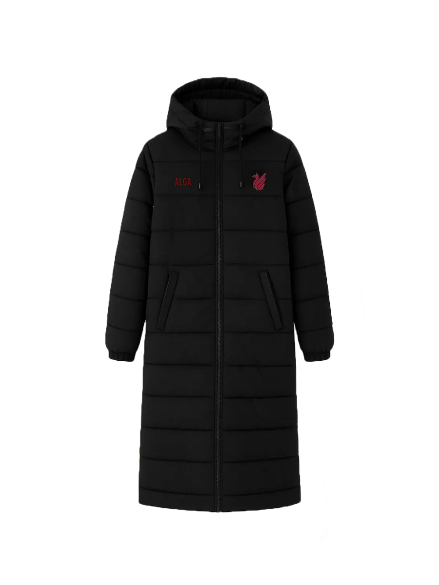 Куртка парка ALGA удлинённая Рубин